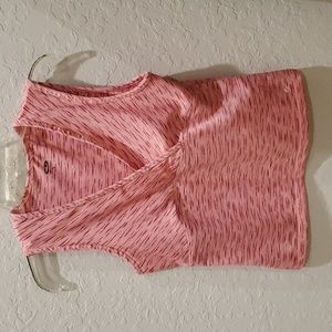 Pink Sleeveless Athletic top size L